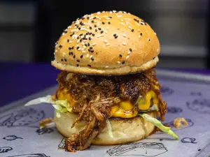 Hamburguesa porcina