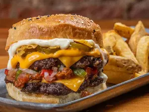 Hamburguesa tex mex