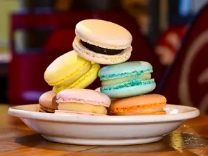 Macaron por 3