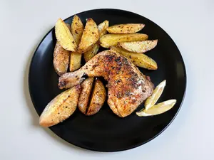 Pollo al verdeo