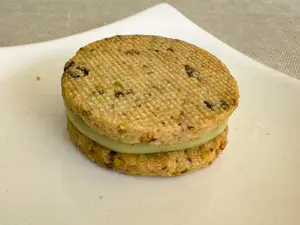 Alfajor de pistacho