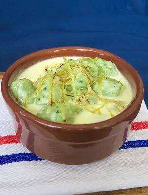 Gnocchi de espinaca