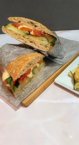 Sándwich vegetariano