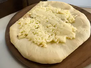 Pizza Individual de fugaceta