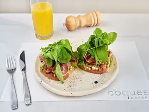 Bruschetta de pan casero