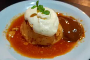 Flan casero mixto