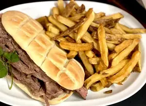 Sándwich bife de chorizo
