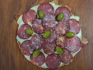 Porción calabresa