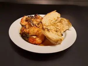 Langostinos Al Ajillo