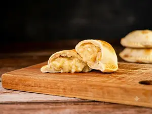 Empanada de cebolla y queso x un