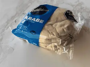 Pan arabe blanco Cost. Arg.