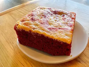 Cuadrado de red velvet