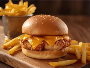 Hamburguesa crispy
