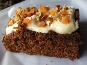 Carrot cake con frosting