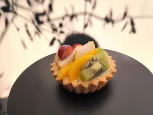 Mini Tarta Frutal Con Crema Pastelera