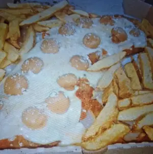 Milanesa gigante champignones