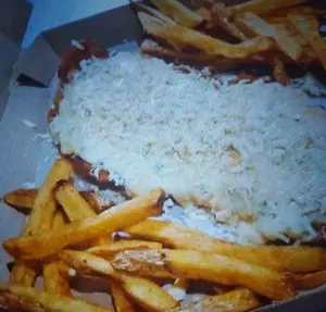 Milanesa gigante Roquefort