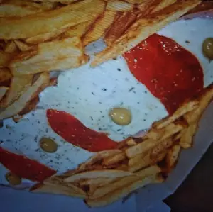 Milanesa jamón y morron