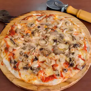 Pizza con champignones