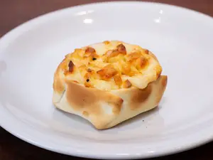 Canastita de jamón provolone