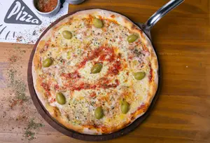 Pizza grande provolone