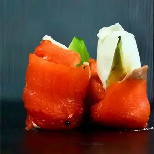 Geisha salmón ahumado /1 pieza