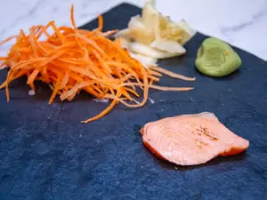 Sashimi salmón spyce 1 piezas