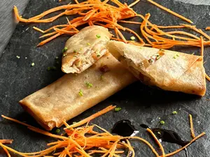 Spring rolls veggies 2 unidad