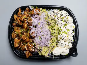 TERIYAKI CHICKEN POKE