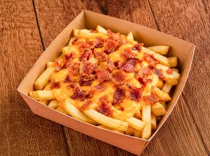 Bacon cheese fries