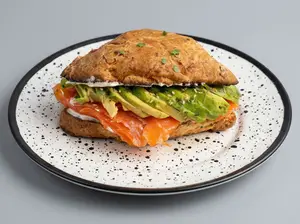 Salmon scon