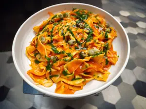 Tagliatelle caseros