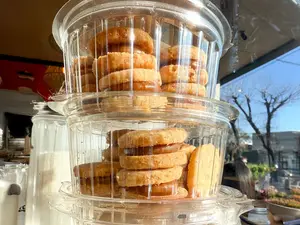 Caja de alfajores almendra x1