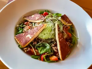 Halloumi salad