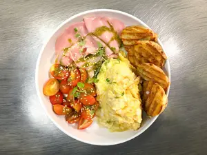 Huevos revueltos sin gluten