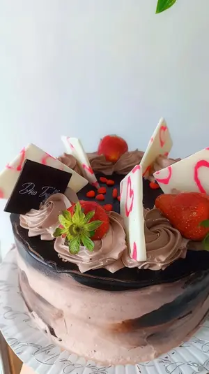Torta De Mousse De Chocolate