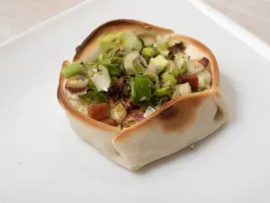 30- Canastita panceta y verdeo