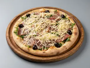 Jamón crudo y rúcula