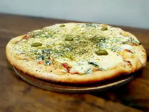 Pizza cuatro quesos