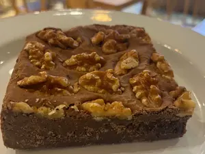 Brownie con nuez
