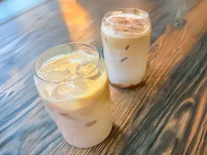 Iced Latte coco y choco negro
