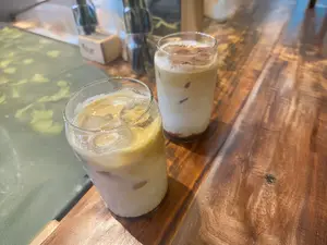 Iced Latte Pistacho