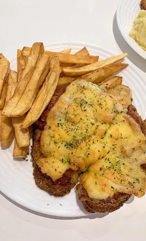 Milanesa con guarnición