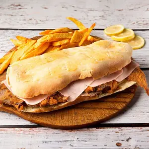 Sandwich de milanesa completo