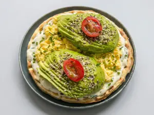 Waffle avocado