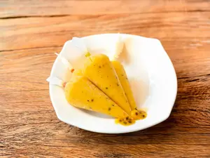 Helado venezolano de tetas mango