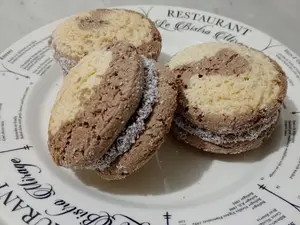 Alfajor marmolado