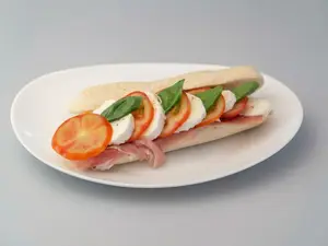 Sándwich Caprese