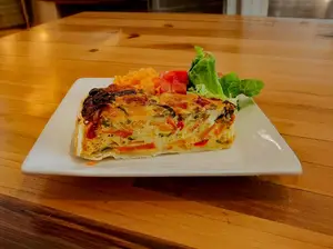 Tarta de vegetales asados