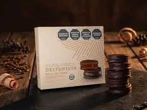 Caja alfajores mousse x6